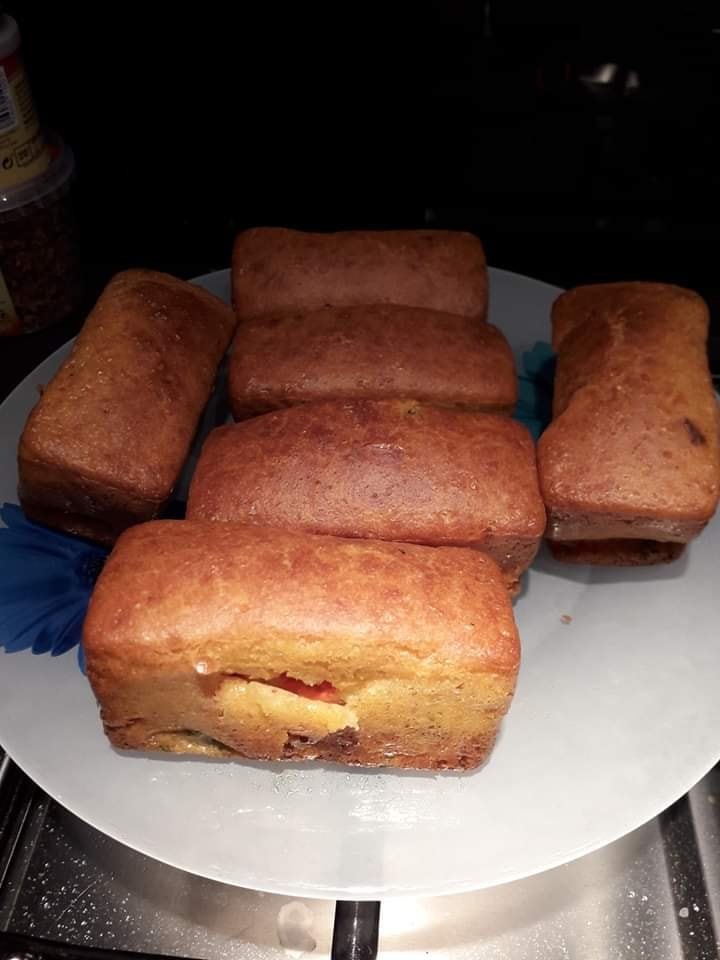 Cake aux Chorizo-Poivrons