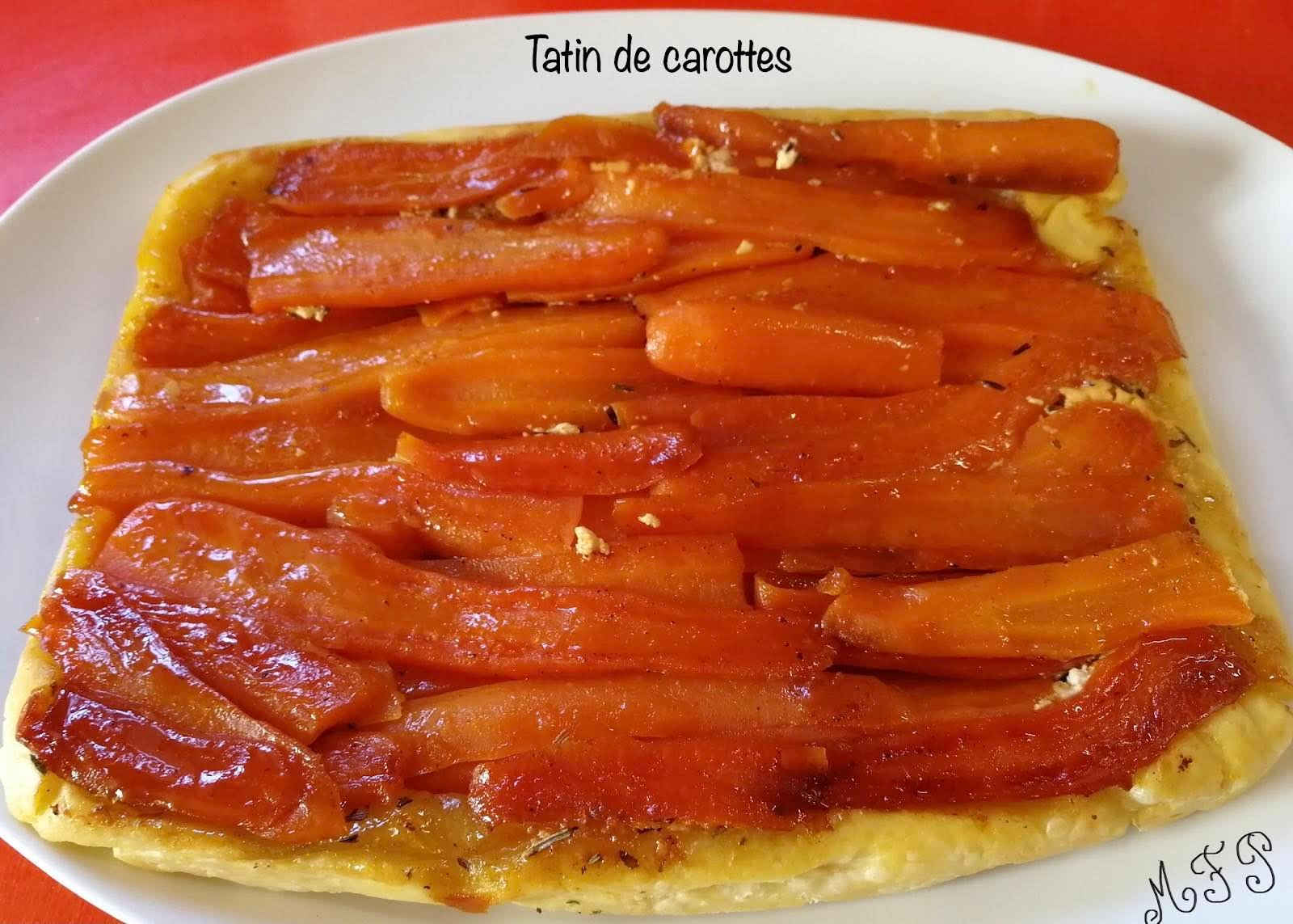 Tatin de carottes - Recette Cake Factory