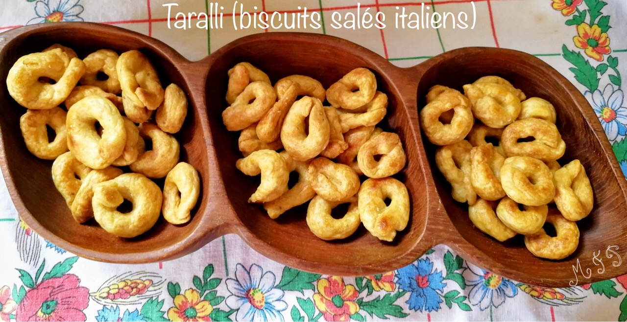 Taralli (biscuits salés italiens)