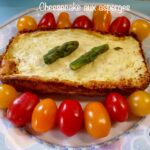 Cheesecake aux asperges